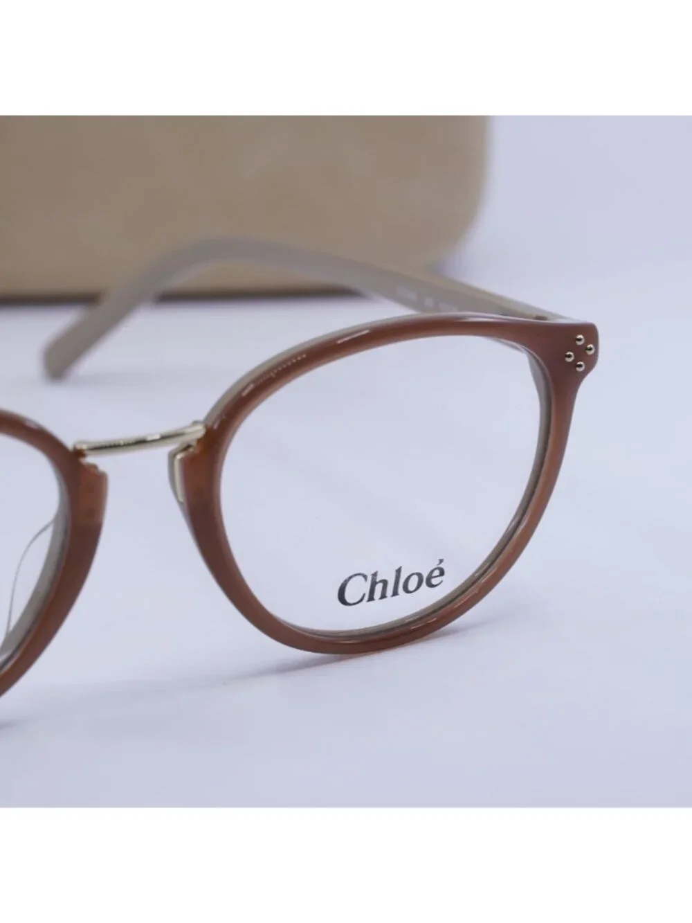 Chloe CE2666 208 Cat Eye Eyeglasses - Caramel 52mm